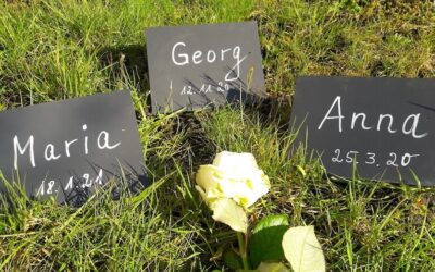 Eröffnung unserer Corona-Gedenkstätte  