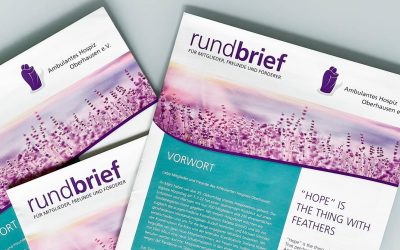 Der neue Rundbrief ist ein Magazin