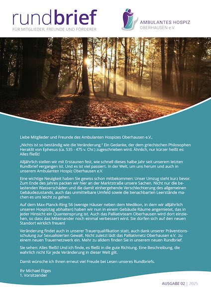 Rundbrief 2-2025