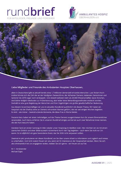 Rundbrief 1-2025